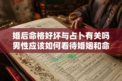 婚后命格好坏与占卜有关吗男性应该如何看待婚姻和命运