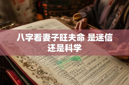 八字看妻子旺夫命 是迷信还是科学
