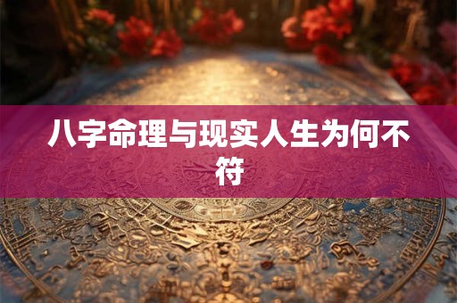八字命理与现实人生为何不符