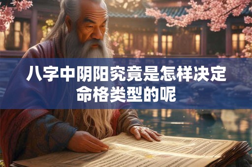 八字中阴阳究竟是怎样决定命格类型的呢
