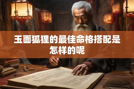 玉面狐狸的最佳命格搭配是怎样的呢