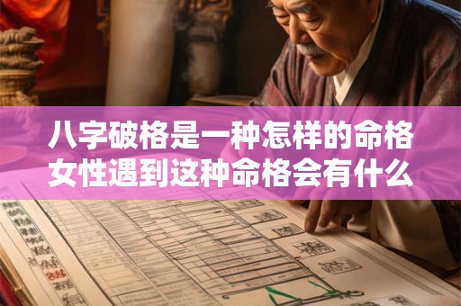 八字破格是一种怎样的命格女性遇到这种命格会有什么影响