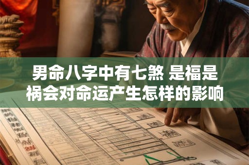 男命八字中有七煞 是福是祸会对命运产生怎样的影响