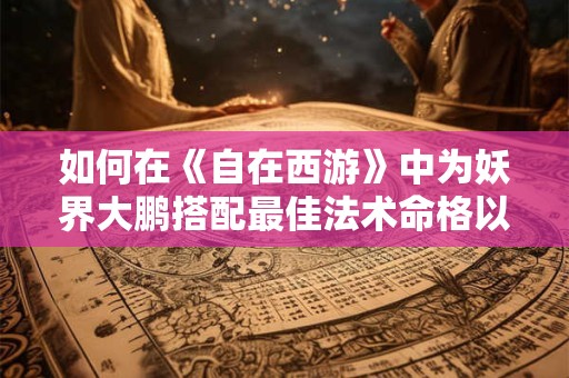 如何在《自在西游》中为妖界大鹏搭配最佳法术命格以提升其战力