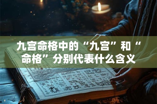 九宫命格中的“九宫”和“命格”分别代表什么含义