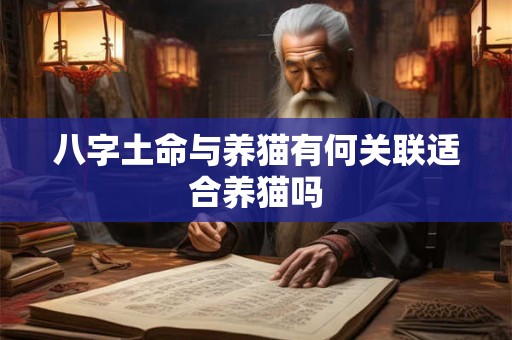 八字土命与养猫有何关联适合养猫吗