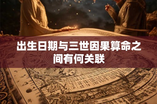出生日期与三世因果算命之间有何关联