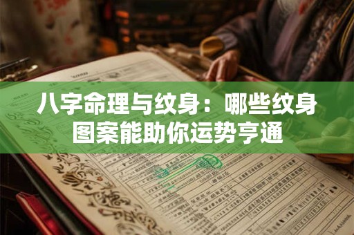 八字命理与纹身：哪些纹身图案能助你运势亨通