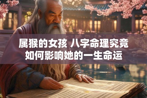 属猴的女孩 八字命理究竟如何影响她的一生命运