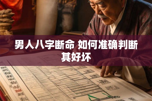 男人八字断命 如何准确判断其好坏