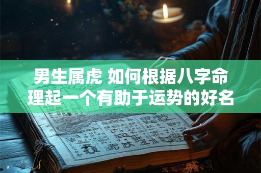 男生属虎 如何根据八字命理起一个有助于运势的好名字