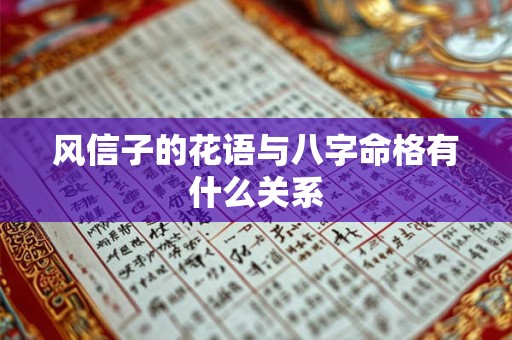 风信子的花语与八字命格有什么关系