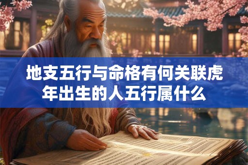 地支五行与命格有何关联虎年出生的人五行属什么