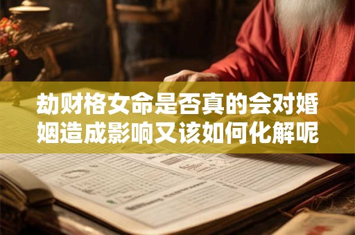 劫财格女命是否真的会对婚姻造成影响又该如何化解呢