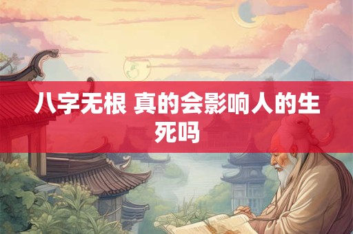 八字无根 真的会影响人的生死吗