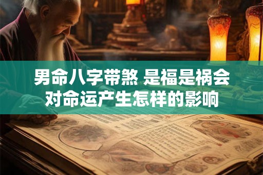 男命八字带煞 是福是祸会对命运产生怎样的影响