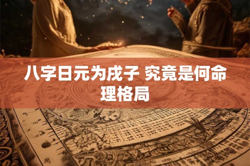 八字日元为戌子 究竟是何命理格局