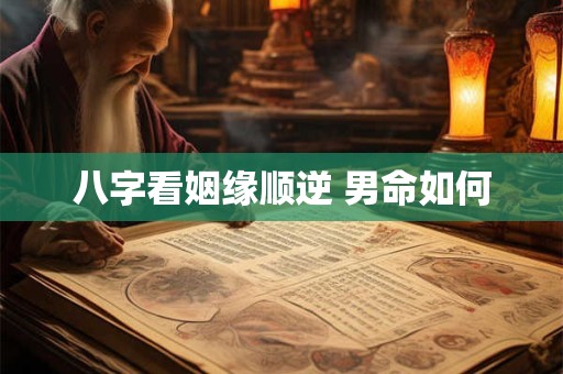 八字看姻缘顺逆 男命如何