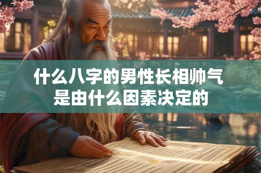 什么八字的男性长相帅气 是由什么因素决定的