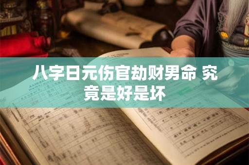 八字日元伤官劫财男命 究竟是好是坏
