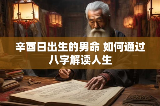 辛酉日出生的男命 如何通过八字解读人生