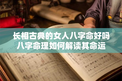 长相古典的女人八字命好吗八字命理如何解读其命运