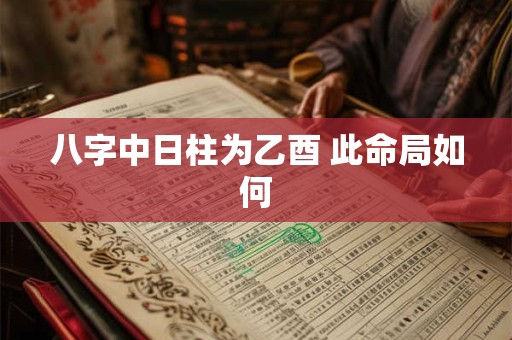 八字中日柱为乙酉 此命局如何