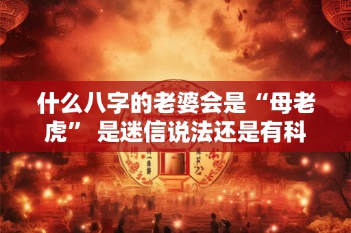 什么八字的老婆会是“母老虎” 是迷信说法还是有科学依据