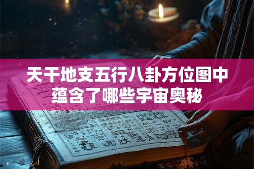 天干地支五行八卦方位图中蕴含了哪些宇宙奥秘