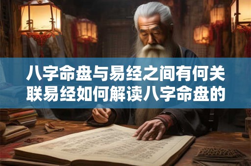 八字命盘与易经之间有何关联易经如何解读八字命盘的奥秘