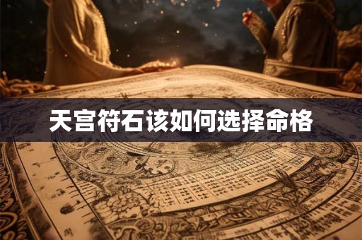 天宫符石该如何选择命格