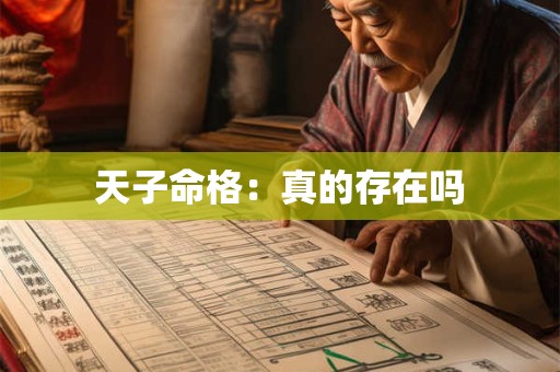 天子命格：真的存在吗
