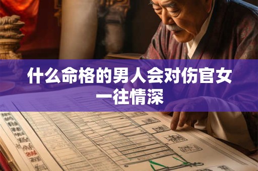 什么命格的男人会对伤官女一往情深 什么命格的男人会对伤官女一往情深