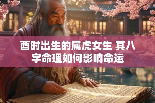 酉时出生的属虎女生 其八字命理如何影响命运