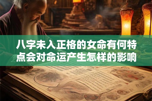 八字未入正格的女命有何特点会对命运产生怎样的影响