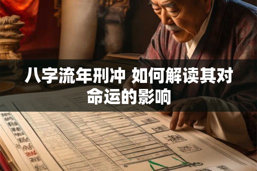 八字流年刑冲 如何解读其对命运的影响