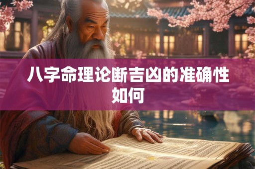 八字命理论断吉凶的准确性如何