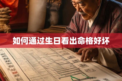 如何通过生日看出命格好坏