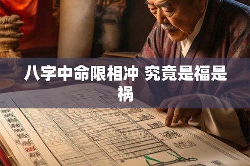 八字中命限相冲 究竟是福是祸