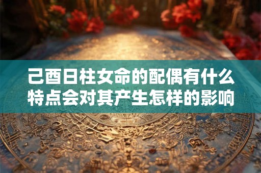 己酉日柱女命的配偶有什么特点会对其产生怎样的影响