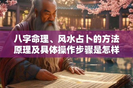 八字命理、风水占卜的方法原理及具体操作步骤是怎样的