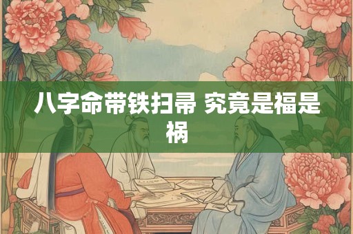 八字命带铁扫帚 究竟是福是祸