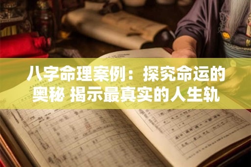 八字命理案例：探究命运的奥秘 揭示最真实的人生轨迹