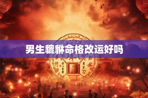 男生貔貅命格改运好吗
