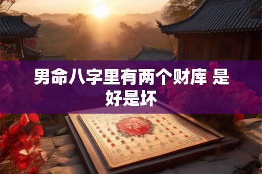 男命八字里有两个财库 是好是坏