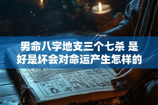 男命八字地支三个七杀 是好是坏会对命运产生怎样的影响