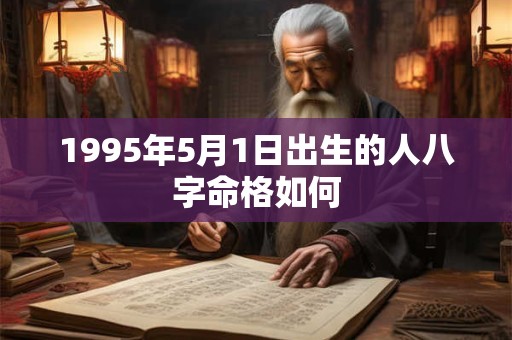 1995年5月1日出生的人八字命格如何