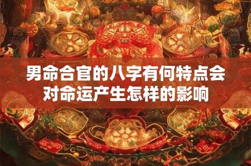 男命合官的八字有何特点会对命运产生怎样的影响