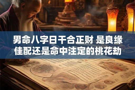 男命八字日干合正财 是良缘佳配还是命中注定的桃花劫