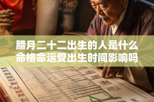 腊月二十二出生的人是什么命格命运受出生时间影响吗